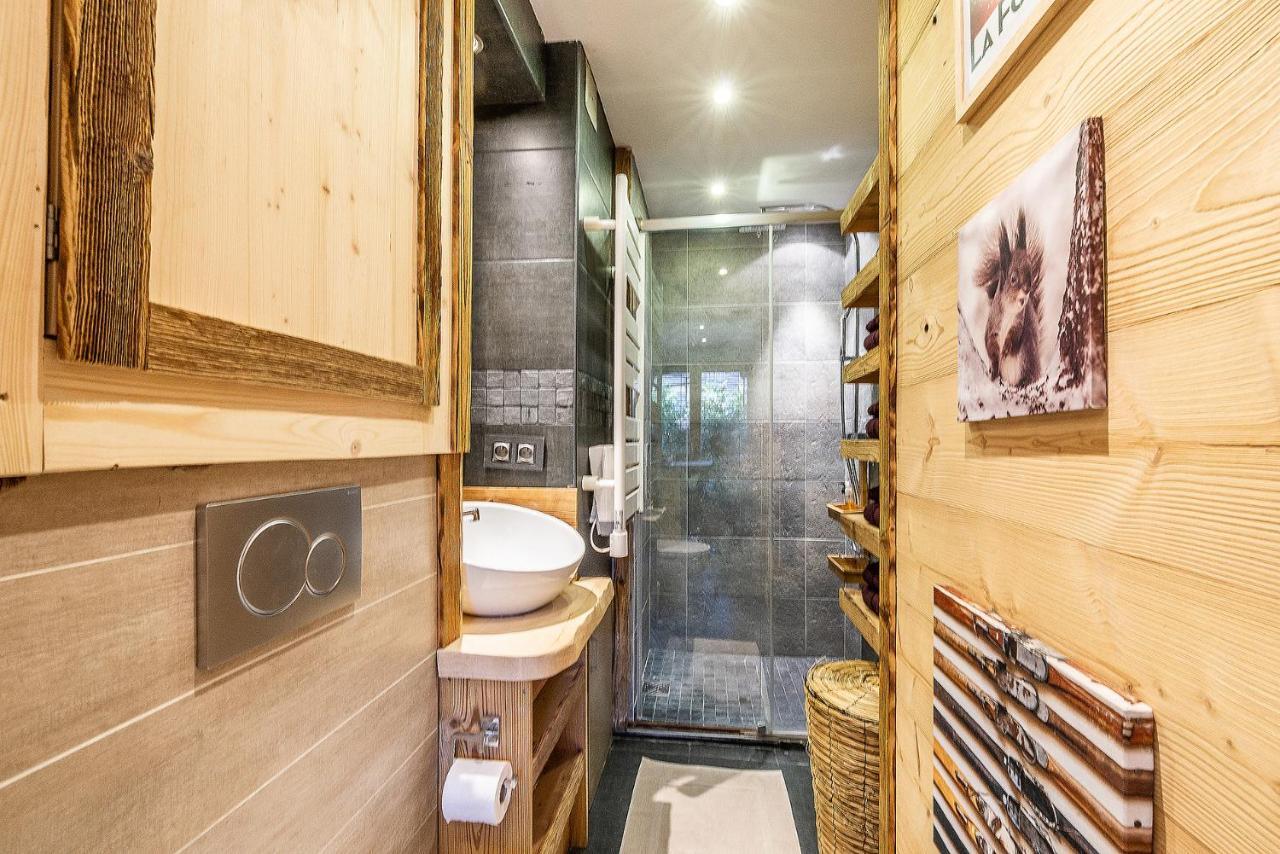 Ferienwohnung Le Hameau des Neiges Praz-sur-Arly Exterior foto
